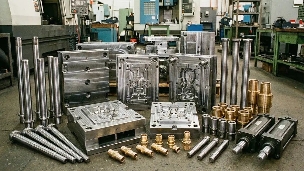 Қалыптың құрамдас бөліктері