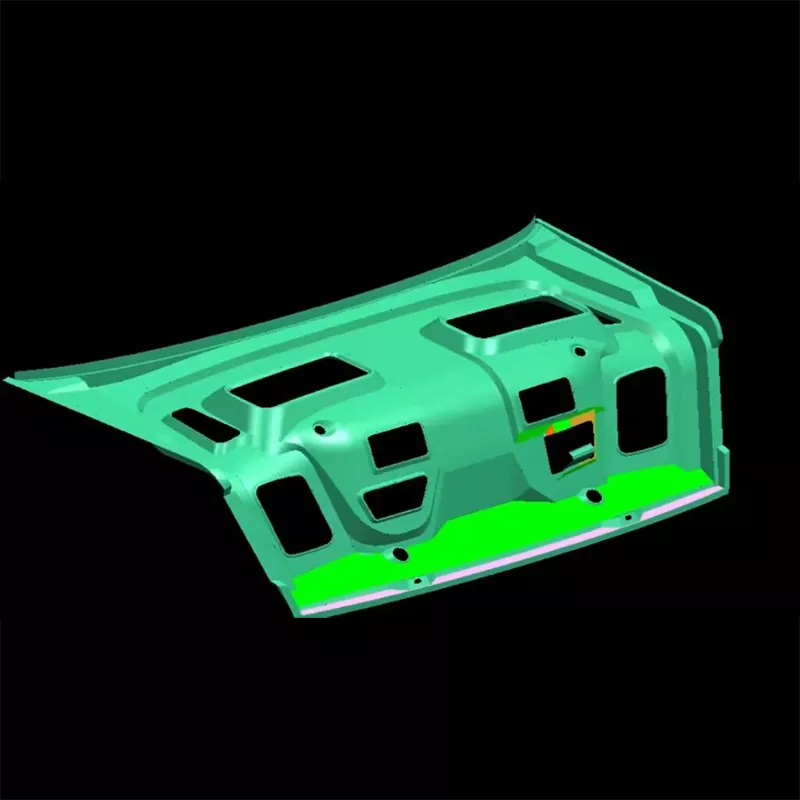 Автокөлік жүк қақпасының ішкі панелінің штамптау қалыбы