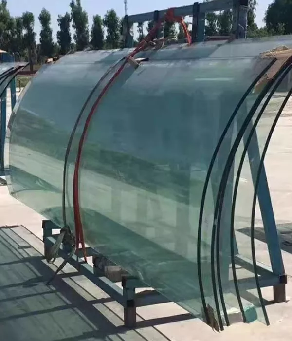 Үздіксіз құю және ыстық иілу шыны